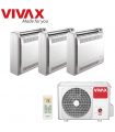 Aer Conditionat MULTISPLIT Pardoseala VIVAX ACP-27COFM79AERI / 2xACP-09CTIFM25AERI+ACP-12CTIFM35AERI Inverter 2x9k+12k BTU/h