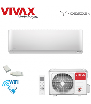 Aer Conditionat VIVAX Y-Design ACP-09CH25AEYI Wi-Fi Inverter 9000 BTU/h