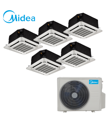 Aer Conditionat MULTISPLIT Caseta MIDEA M5OE-42HFN1 / 5x MCA3I-09HRFN1 Inverter 5 x 9000 BTU/H