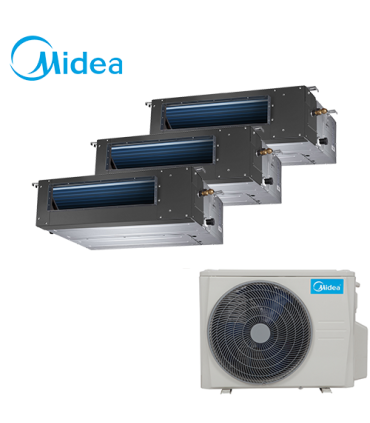 Aer Conditionat MULTISPLIT Duct MIDEA M3OE-27HFN1 / 3x MTBU-12HWFN1 Inverter 3 x 12000 BTU/H