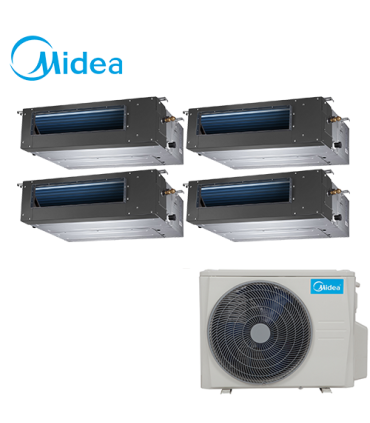 Aer Conditionat MULTISPLIT Duct MIDEA M4OB-36HFN1 / 4x MTBU-12HWFN1 Inverter 4 x 12000 BTU/H