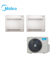 Aer Conditionat MULTISPLIT Pardoseala MIDEA M2OF-18HFN1 / 2x MFAU-12HRFN1 Inverter 2 x 12000 BTU/H