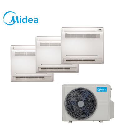 Aer Conditionat MULTISPLIT Pardoseala MIDEA M3OE-27HFN1 / 3x MFAU-12HRFN1 Inverter 3 x 12000 BTU/H