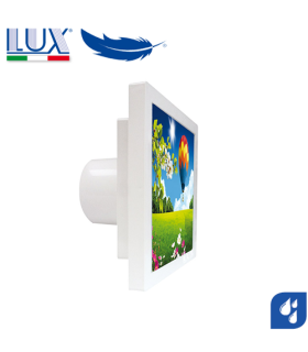 Ventilator axial LUX Grecale 150, fabricat in Italia, senzor umiditate, debit 160 mc/h