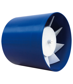 Ventilator axial LUX Etesi 100, fabricat in Italia, timer, debit 120 mc/h