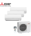 Aer Conditionat MULTISPLIT MITSUBISHI ELECTRIC MXZ3DM50VA / 2x MSZ-DM25VA + MSZ-DM35VA Triplu Split Inverter