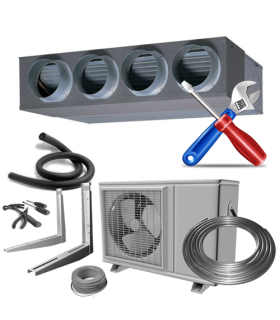 Montaj Aer Conditionat tip DUCT (aparat de tubulatura) 48000 ... 60000 BTU/h