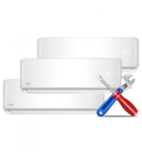 MONTAJ AER CONDITIONAT TRIPLU SPLIT