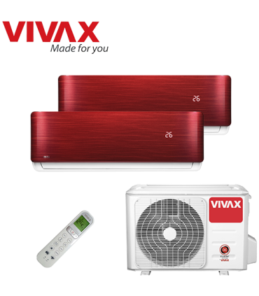 Aer Conditionat MULTISPLIT VIVAX ACP-18COFM50AERI / 2x ACP-09CIFM25AERI RED Dublu Split Inverter