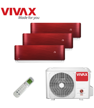 Aer Conditionat MULTISPLIT VIVAX ACP-21COFM60AERI / 3x ACP-09CIFM25AERI RED Triplu Split Inverter