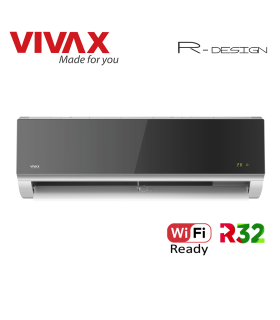 Aer Conditionat VIVAX R-Design ACP-09CH25AERI SILVER MIRROR Wi-Fi Ready R32 Inverter 9000 BTU/h