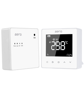 Termostat AERO TP618RF Wi-Fi, Wireless, Smart, pentru Centrala Terimica / Incalzire, Alexa, Google Assistant