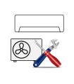 Montaj Aer Conditionat 24000 BTU/h (valabil in Bucuresti si Ilfov pentru aparatele achizitionate pe site)