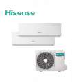 Aer Conditionat MULTISPLIT Hisense 2AMW50U4RXA / DJ25VE0AG + DJ35VE0AG Dublu Split Inverter