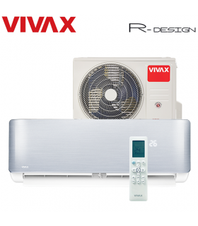 Aer Conditionat VIVAX R-Design ACP-12CH35AERI SILVER Wi-Fi Ready R32 Inverter 12000 BTU/h