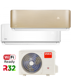 Aer Conditionat MULTISPLIT VIVAX ACP-18COFM50AERI / ACP-09CH25AERI WHITE + ACP-12CH35AERI GOLD Dublu Split Inverter