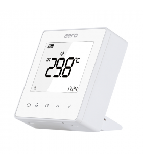 Termostat AERO TP608RF, Wireless, pentru Centrala Termica, Smart, Programabil, Alb