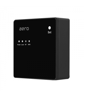 Termostat AERO TP618RFW Black Wi-Fi, Wireless, pentru Centrala Termica, Smart, Programabil, Alexa, Google