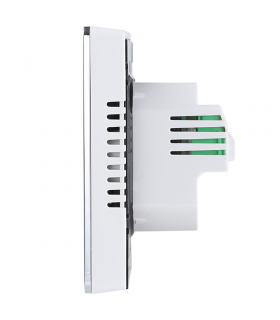 Termostat AERO TP538UHPW White, Wi-Fi, pentru Incalzire Electrica in Pardoseala, Smart, Programabil, Alb