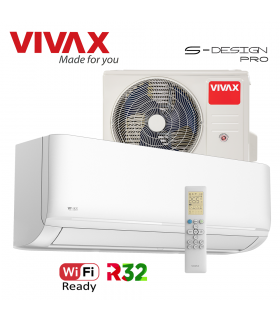 Aer Conditionat VIVAX S-Design PRO ACP-12CH35AESI PRO Wi-Fi Ready R32 Inverter 12000 BTU/h