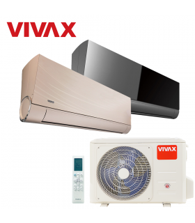 Aer Conditionat MULTISPLIT VIVAX ACP-18COFM50AERI / ACP-09CH25AEVI GREY MIRROR +  ACP-12CH35AEVI GOLD Dublu Split Inverter