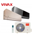 Aer Conditionat MULTISPLIT VIVAX ACP-18COFM50AERI / ACP-09CH25AEVI GREY MIRROR +  ACP-12CH35AEVI GOLD Dublu Split Inverter