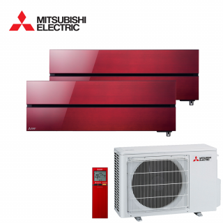 Aer Conditionat MULTISPLIT MITSUBISHI ELECTRIC Kirigamine Style 2x MSZ-LN25VGR / MXZ-2F53VF Dublu Split Inverter