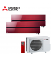 Aer Conditionat MULTISPLIT MITSUBISHI ELECTRIC Kirigamine Style 2x MSZ-LN25VGR / MXZ-2F53VF Dublu Split Inverter