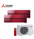 Aer Conditionat MULTISPLIT MITSUBISHI ELECTRIC Kirigamine Style 2x MSZ-LN35VGR / MXZ-2F53VF Dublu Split Inverter