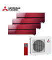 Aer Conditionat MULTISPLIT MITSUBISHI ELECTRIC Kirigamine Style 3x MSZ-LN25VGR / MXZ-3F68VF Triplu Split Inverter