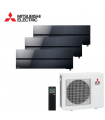 Aer Conditionat MULTISPLIT MITSUBISHI ELECTRIC Kirigamine Style 3x MSZ-LN25VGB / MXZ-3F68VF Triplu Split Inverter