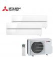 Aer Conditionat MULTISPLIT MITSUBISHI ELECTRIC Kirigamine Style 2x MSZ-LN25VGW / MXZ-2F53VF Dublu Split Inverter