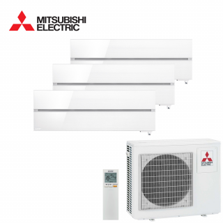 Aer Conditionat MULTISPLIT MITSUBISHI ELECTRIC Kirigamine Style 2x MSZ-LN25VGW + MSZ-LN35VGW / MXZ-3F68VF Triplu Split Inverter