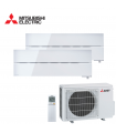 Aer Conditionat MULTISPLIT MITSUBISHI ELECTRIC Kirigamine Style 2x MSZ-LN25VGV / MXZ-2F53VF Dublu Split Inverter