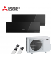 Aer Conditionat MULTISPLIT MITSUBISHI ELECTRIC MXZ-2F53VF / 2x MSZ-EF25VGKB Dublu Split Inverter