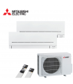 Aer Conditionat MULTISPLIT MITSUBISHI ELECTRIC MXZ-2F53VF / MSZ-AP25VGK + MSZ-AP35VGK Dublu Split Inverter