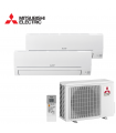 Aer Conditionat MULTISPLIT MITSUBISHI ELECTRIC MXZ-2HA40VF / 2x MSZ-HR25VFK Dublu Split R32 Inverter