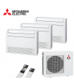 Aer Conditionat MULTISPLIT Pardoseala MITSUBISHI ELECTRIC MXZ-3F68VF / 3x MFZ-KT25VG Triplu Split Inverter