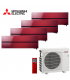 Aer Conditionat MULTISPLIT MITSUBISHI ELECTRIC Kirigamine Style 3x MSZ-LN25VGR + MSZ-LN35VGR / MXZ-4F80VF Inverter