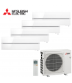 Aer Conditionat MULTISPLIT MITSUBISHI ELECTRIC Kirigamine Style 3x MSZ-LN25VGW + MSZ-LN35VGW / MXZ-4F80VF Inverter