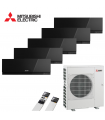 Aer Conditionat MULTISPLIT MITSUBISHI ELECTRIC MXZ-5F102VF / 5x MSZ-EF25VGKB Inverter