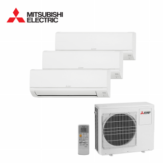 Aer Conditionat MULTISPLIT MITSUBISHI ELECTRIC MXZ-3HA50VF / 3x MSZ-DW25VF Triplu Split R32 Inverter