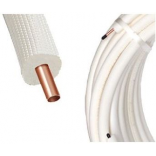 Teava Cupru izolata 6,35 mm (1/4") pentru aer conditionat (pret per metru liniar)