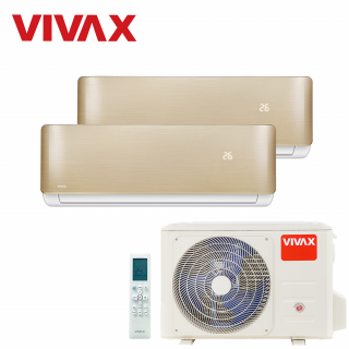 Aer Conditionat MULTISPLIT VIVAX ACP-18COFM50AERI / 2x ACP-09CH25AERI GOLD Dublu Split Inverter