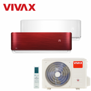 Aer Conditionat MULTISPLIT VIVAX ACP-18COFM50AERI / ACP-09CH25AERI WHITE + ACP-12CH35AERI RED Dublu Split Inverter