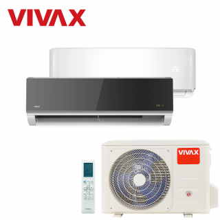 Aer Conditionat MULTISPLIT VIVAX ACP-18COFM50AERI / ACP-09CH25AERI WHITE + ACP-12CH35AERI SILVER MIRROR Dublu Split Inverter