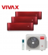 Aer Conditionat MULTISPLIT VIVAX ACP-21COFM60AERI / 3x ACP-12CH35AERI RED Triplu Split Inverter
