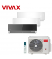 Aer Conditionat MULTISPLIT VIVAX ACP-21COFM60AERI / 2x ACP-09CH25AERI WHITE + ACP-12CH35AERI SILVER MIRROR Triplu Split Inverter