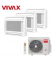 Aer Conditionat MULTISPLIT Pardoseala VIVAX ACP-27COFM79AERI / 3x ACP-12CT35AERI Triplu Split Inverter