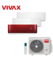 Aer Conditionat MULTISPLIT VIVAX ACP-21COFM60AERI / 2x ACP-09CH25AERI WHITE + ACP-12CH35AERI RED Triplu Split Inverter